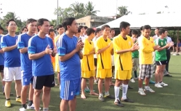 Giải bóng đá mini Cụm 1 Công đoàn viên chức Tiền Giang