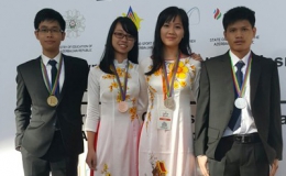 Việt Nam giành 4 huy chương tại Olympic Hóa học quốc tế