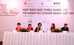 Khởi động cuộc thi “Tài năng nữ doanh nhân Việt 2015”