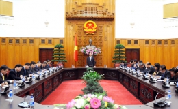 Thủ tướng Nguyễn Tấn Dũng tiếp các Đại sứ và Trưởng Cơ quan đại diện Việt Nam ở nước ngoài