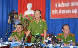 Bộ Công an họp báo về vụ thảm sát 6 người tại Bình Phước