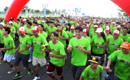 4.200 vận động viên từ 37 quốc gia tham dự Cuộc thi Marathon Quốc tế Đà Nẵng 2015