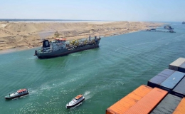 Ai Cập khánh thành kênh đào Suez mới