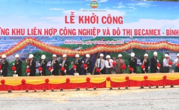 Khởi công dự án 21.000 tỷ đồng KLH công nghiệp và đô thị Becamex – Bình Phước