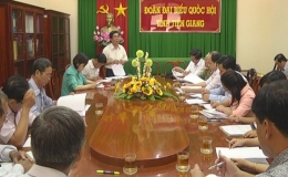 Đoàn ĐBQH tỉnh Tiền Giang tổ chức lấy ý kiến đóng góp Dự thảo Luật An toàn thông tin mạng