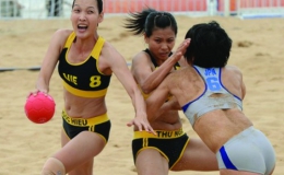 Việt Nam tham dự Giải vô địch bóng ném bãi biển nữ châu Á 2015