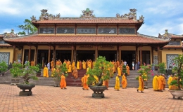 Mái chùa Huế, nét kiến trúc đặc trưng của chùa Việt