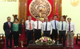 UBND tỉnh Tiền Giang tiếp Thứ trưởng Bộ Ngoại giao