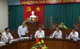 Đảng bộ khối các cơ quan tỉnh thảo luận dự thảo văn kiện Đại hội đại biểu Đảng bộ tỉnh Tiền Giang lần thứ X- nhiệm kỳ 2015-2020