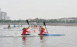 266 vận động viên dự giải đua thuyền Rowing và Canoeing Vô địch Quốc gia năm 2015