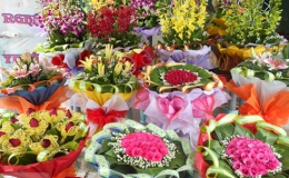 Thị trường hoa ngày Nhà giáo Việt Nam 20/11: Giá tăng nhẹ, vắng khách