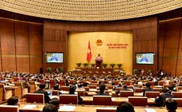 Quốc hội nghe Tờ trình dự án Luật Báo chí (sửa đổi)
