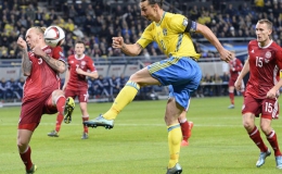 Play-off lượt đi, vòng loại Euro 2016: Thụy Điển và Ucraina cùng thắng