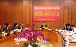 Chủ tịch nước chủ trì Phiên họp 24 Ban Chỉ đạo Cải cách tư pháp Trung ương