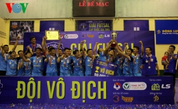 Hải Phương Nam vô địch giải Futsal Cúp Quốc gia 2015