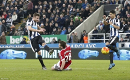 Vòng 21 – Ngoại hạng Anh: Man.United bị Newcastle chia điểm