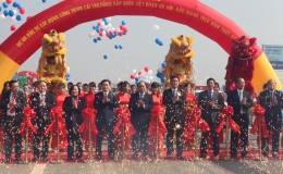 Thông xe dự án nâng cấp Quốc lộ 1 đoạn Hà Nội – Bắc Giang