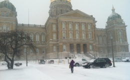 Mỹ: Bão tuyết đe dọa Iowa trước giờ bỏ phiếu