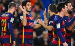 Barca thắng đậm Valencia 7-0 ở lượt đi bán kết Cúp Nhà vua