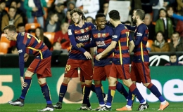 Valencia 1-1 Barca: Los Blaugrana giành vé vào chung kết Cúp nhà Vua