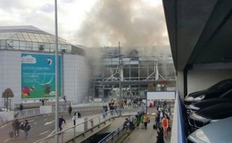 Xảy ra 2 vụ nổ lớn ở sân bay Brussels, Bỉ