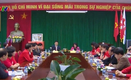 Chủ tịch nước Trương Tấn Sang làm việc với Trung ương Hội Chữ thập Đỏ
