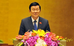 Làm thủ tục miễn nhiệm Chủ tịch nước Trương Tấn Sang trong hôm nay