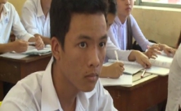 Nâng bước đến trường “Hoàn cảnh em Nguyễn Chí Hậu – Trường THPT Vĩnh Kim”