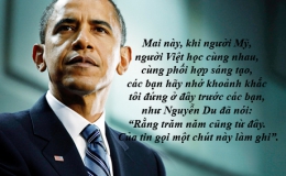 Những “điểm cộng” văn hóa của ông Obama trong chuyến thăm Việt Nam