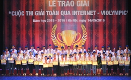 Lễ trao giải Cuộc thi Giải toán trên Internet – ViOlympic năm học 2015-2016 khu vực phía Bắc