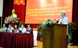 Tổng Bí thư Nguyễn Phú Trọng dự Hội nghị toàn quốc về công tác dân vận