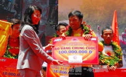 Giải đua xe đạp toàn quốc Cúp truyền hình Thành phố Hồ Chí Minh 2016: Tay đua Nguyễn Trường Tài giành Áo vàng chung cuộc
