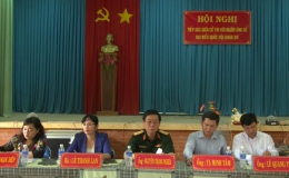 Ứng viên đại biểu Quốc hội đơn vị bầu cử số 3 tiếp xúc cử tri 2 xã TânThuận Bình và Quơn Long, huyện Chợ Gạo