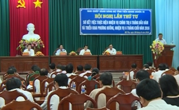 Hội nghị lần thứ 4 Ban chấp hành Đảng bộ tỉnh Khóa X