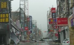 Siêu bão Nepartak tiếp tục đổ bộ vào Trung Quốc