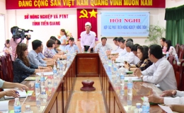 Hội nghị hợp tác phát triển nông nghiệp – nông thôn giữa tỉnh Tiền Giang và thành phố Hà Nội