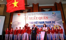 Đoàn Thể thao Việt Nam xuất quân dự Olympic 2016