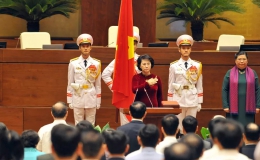 Bà Nguyễn Thị Kim Ngân đắc cử Chủ tịch Quốc hội khoá mới