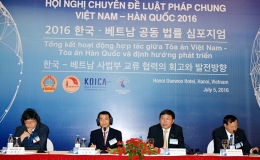 Tăng cường hợp tác tòa án Việt Nam – Hàn Quốc