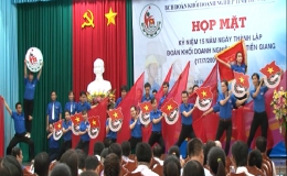 Kỷ niệm 15 năm thành lập Đoàn khối doanh nghiệp tỉnh Tiền Giang