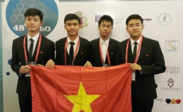 Việt Nam đoạt hai Huy chương Vàng Olympic Hoá học quốc tế 2016
