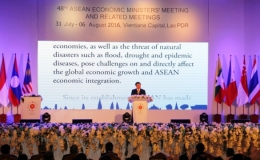 Khai mạc Hội nghị Bộ trưởng Kinh tế ASEAN lần thứ 48 tại Lào