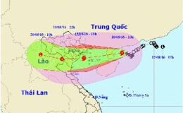 Trưa nay, bão số 3 đổ bộ vào vùng biển Hải Phòng – Ninh Bình