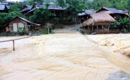 Tin lũ khẩn cấp trên sông Thao