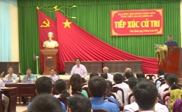 HĐND tỉnh tiếp xúc với cử tri Long Định, Long Hưng và Thạnh Phú – huyện Châu Thành.