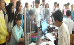 Trường Đại học Tiền Giang tổ chức nhận hồ sơ xét tuyển đại học năm 2016.