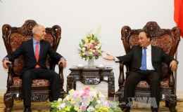 Thủ tướng Nguyễn Xuân Phúc tiếp Tổng Giám đốc Tập đoàn Indochina Capital