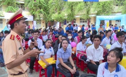 Ngày hội Thanh niên Tiền Giang với văn hóa giao thông năm 2016