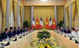 Việt Nam và Pháp nhất trí thúc đẩy hợp tác quốc phòng