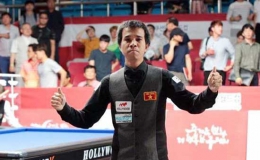 Ngô Đình Nại giành cú đúp Vô địch billiard thể thao châu Á lần 1-2016